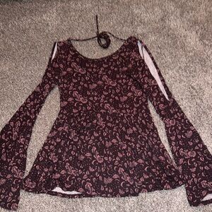 Floral long sleeve